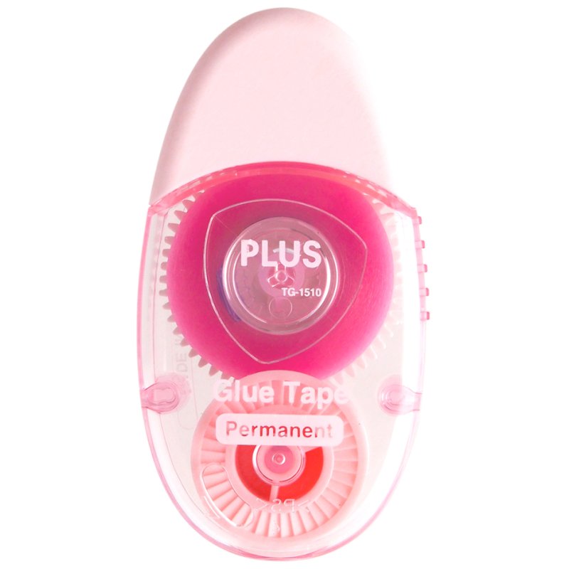 PLUS JAPAN mini correctieroller LE, 6 mm × 12 m, pastelkleuren, 30 stuks